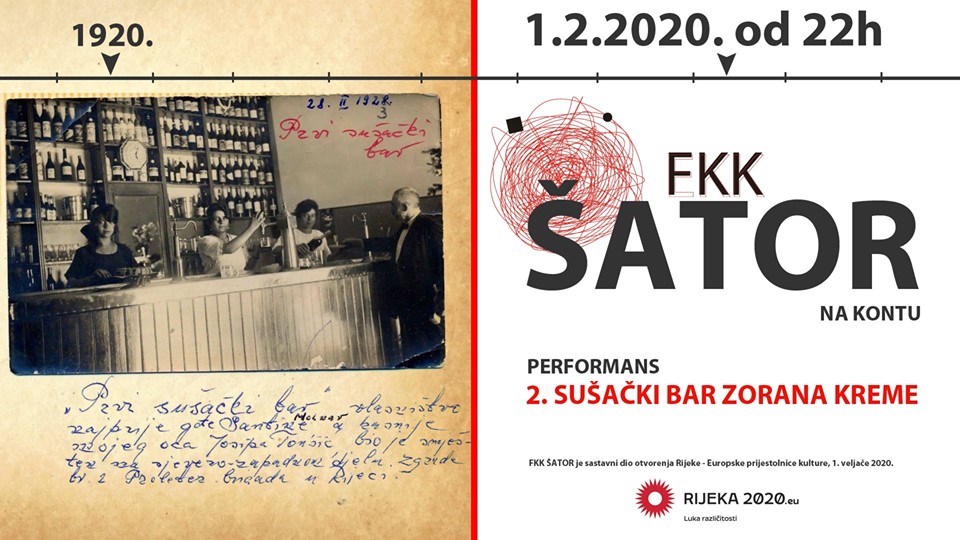 Performans:  2. sušački bar Zorana Kreme